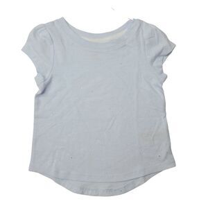 Toddler Girls Sparkle Short Sleeve T-Shirt Cat & Jack 18M Blue